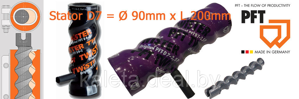 Штукатурная станция  PFT RITMO XL FC-230/400 — изображение 2