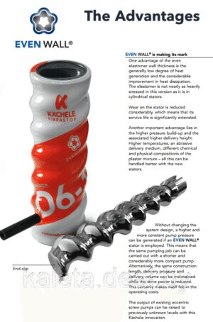 Шнековая пара EVEN WALL (D6-3)