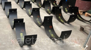 Защитные пластины, Рutzmeister/Brinkmann 450 5мм  (3 нижних) HARDOX