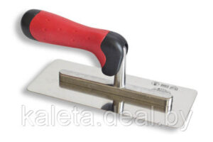 Кельма для плитки из нержавеющей стали сварная 120 mm двухкомпонентная ручка