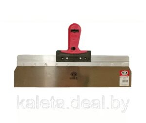 Шпатель фасадный широкий из нержавеющей стали 170x100x0,5 mm двухкомпонентная ручка