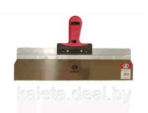 123948-2K Шпатель фасадный широкий из нержавеющей стали 480x60x0,5 mm двухкомпонентная ручка